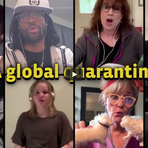 The cast of Norm sing 'We All Live In a Global Quarantine' (Parody)! 2