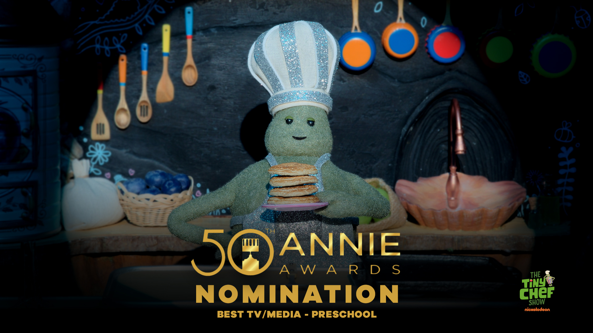 The Tiny Chef Show receives Annie awards nomination