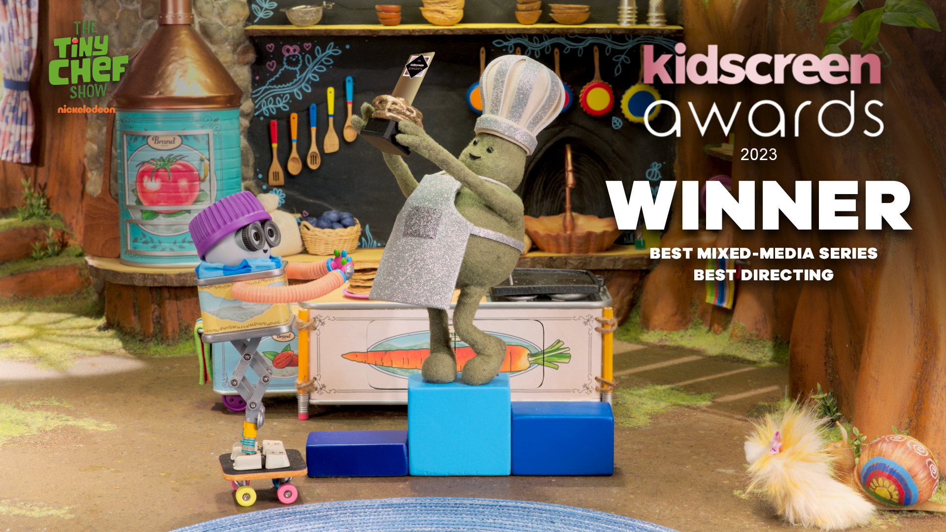 The Tiny Chef Show wins at Kidscreen Awards