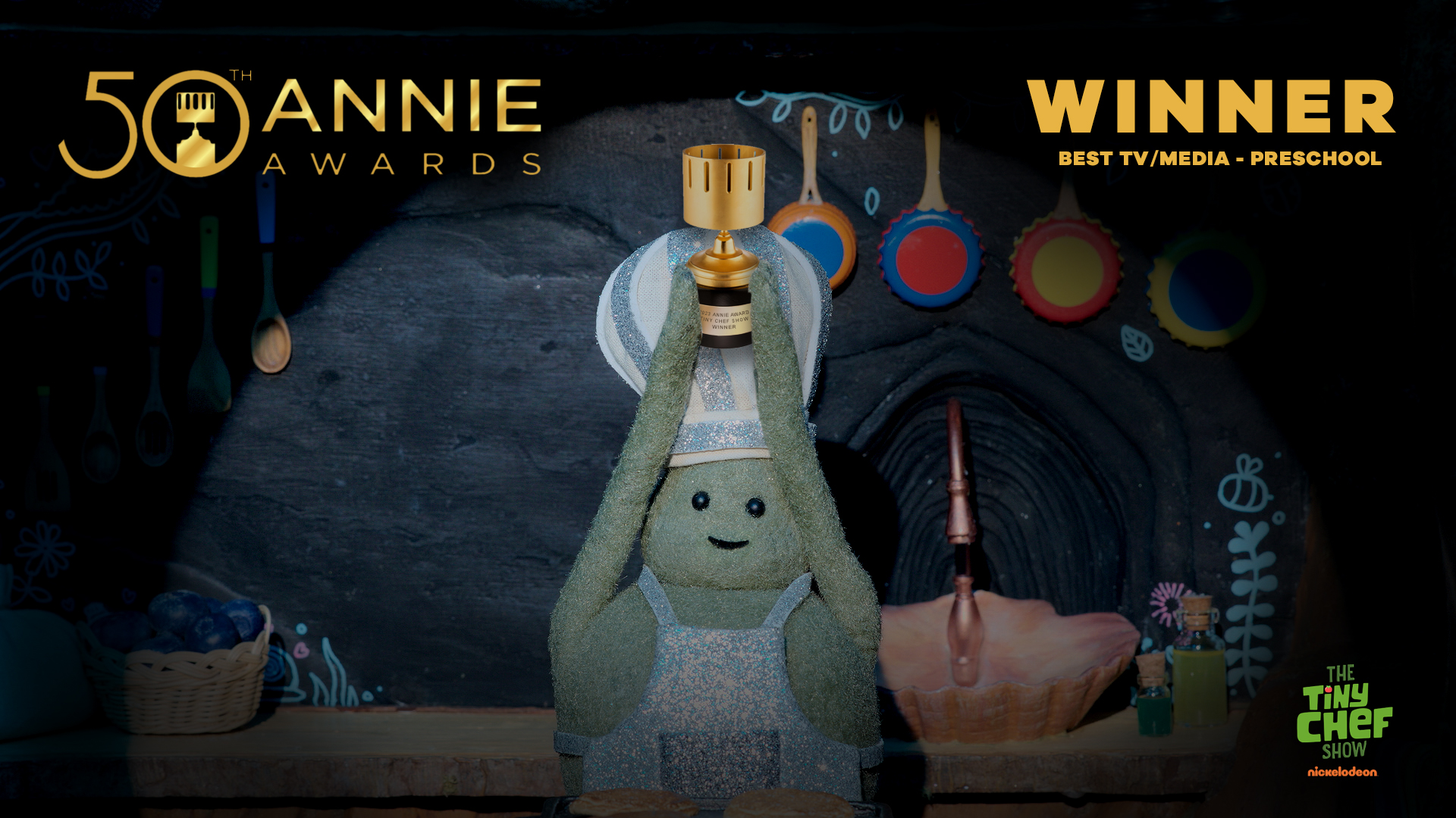 The Tiny Chef Show wins at Annie Awards