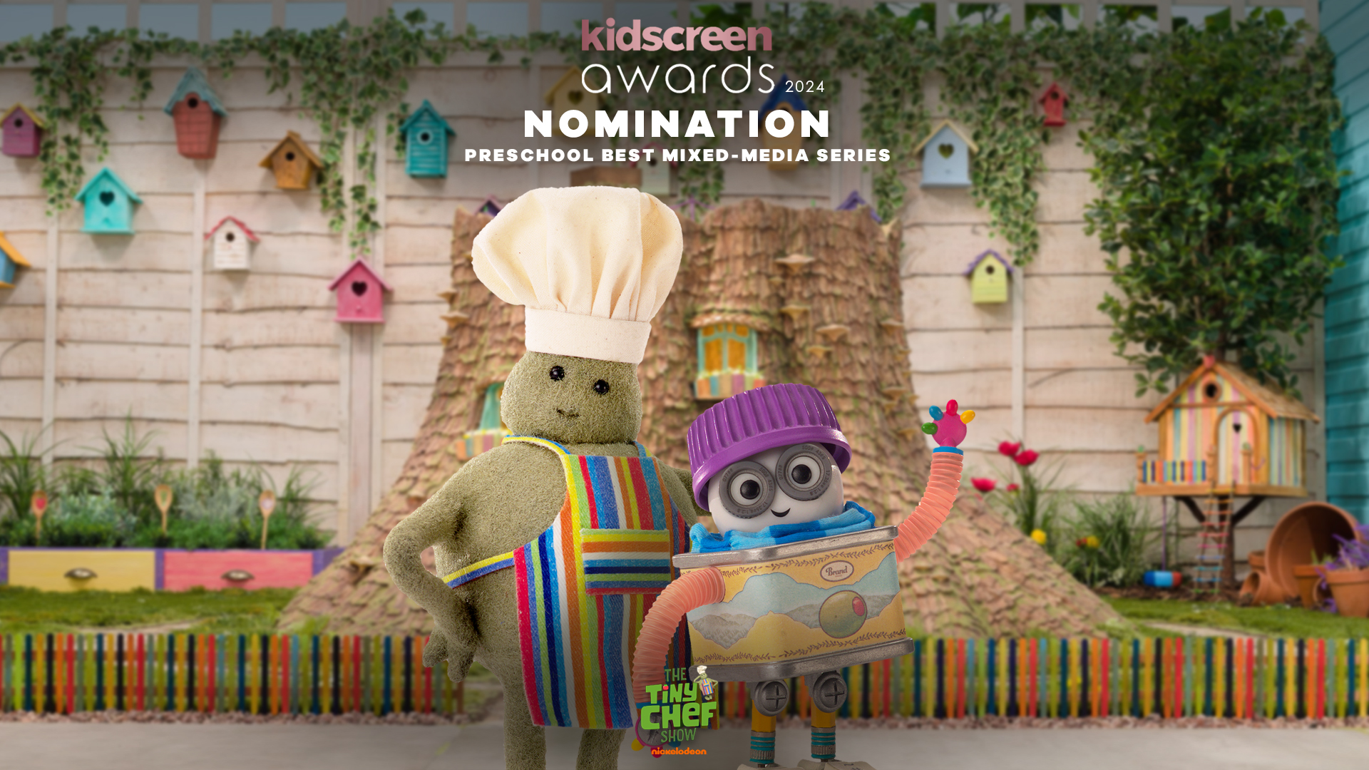 Tiny Chef nominated for Kidscreen Award 2024!